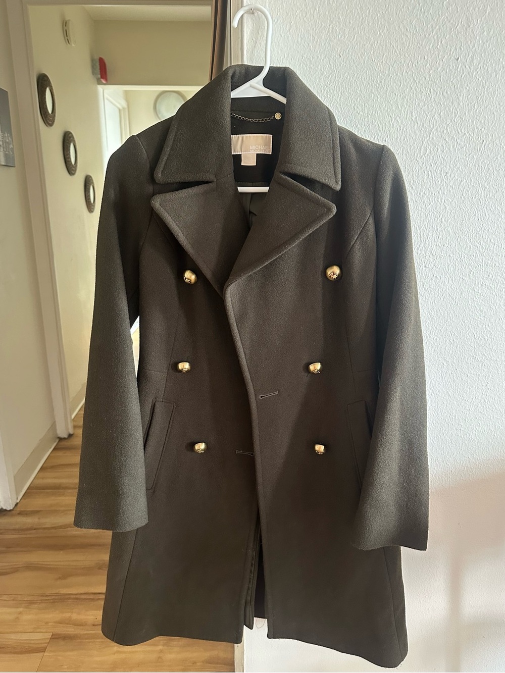 Womens Michael Kors Peacoat